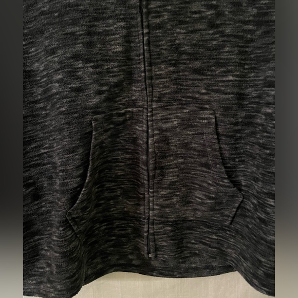 [Sonoma] black and grey fleece jacket L - Picture 2 of 7